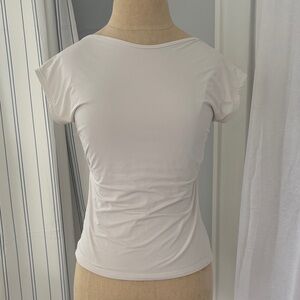 Princess Polly White Short Sleeve Tee